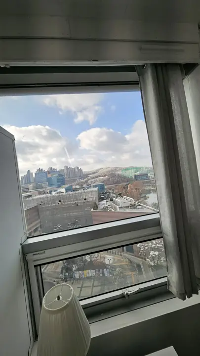해시스 용인 동백점 고층 창밖 전망